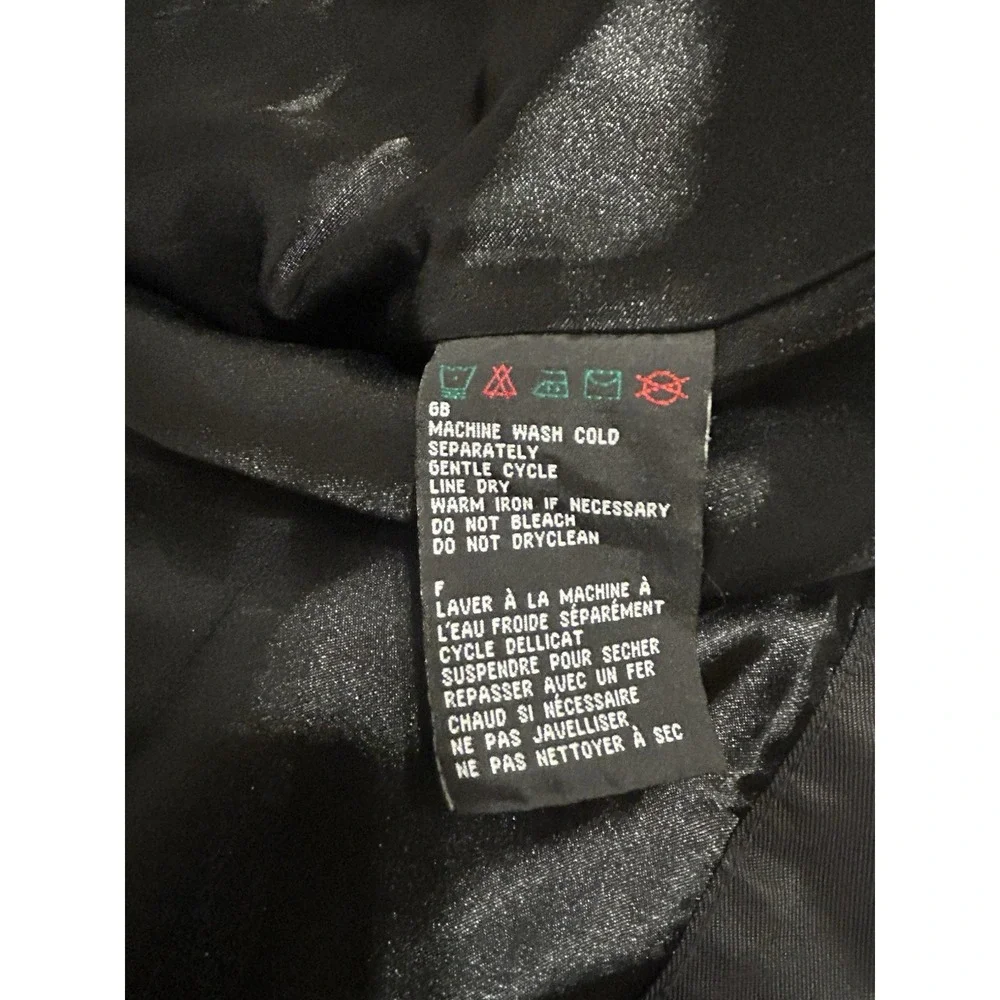 Harley Davidson 6 Snap‎ Button Riding Jacket Women's Size XLarge Black